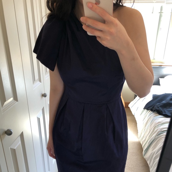 ASOS one-shoulder midi dress size US 6 - Picture 4 of 7